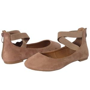 Brown Cross Over Ankle